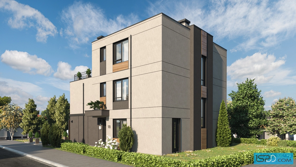 Проект на къща в гр. София