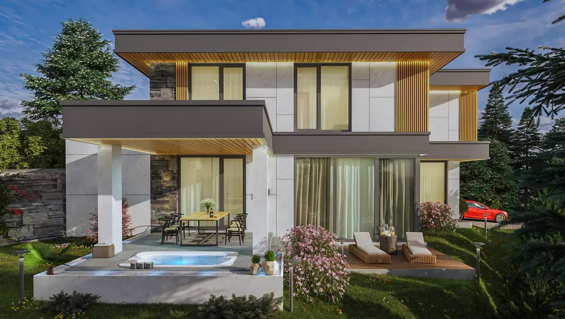 Проект на къща в с. Желява