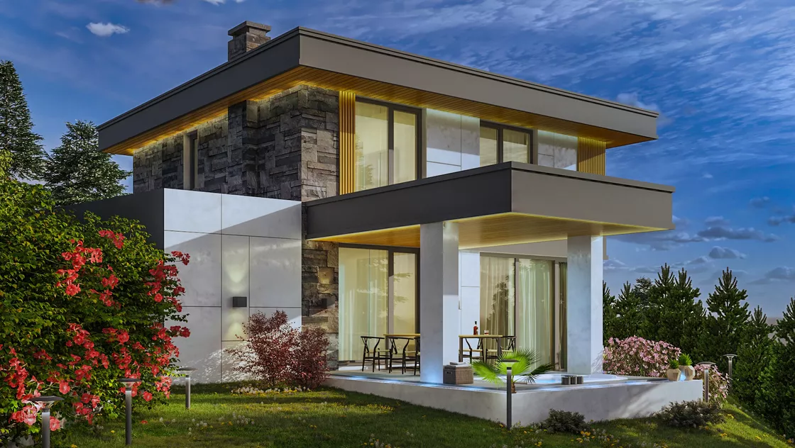 Проект на къща в с. Желява