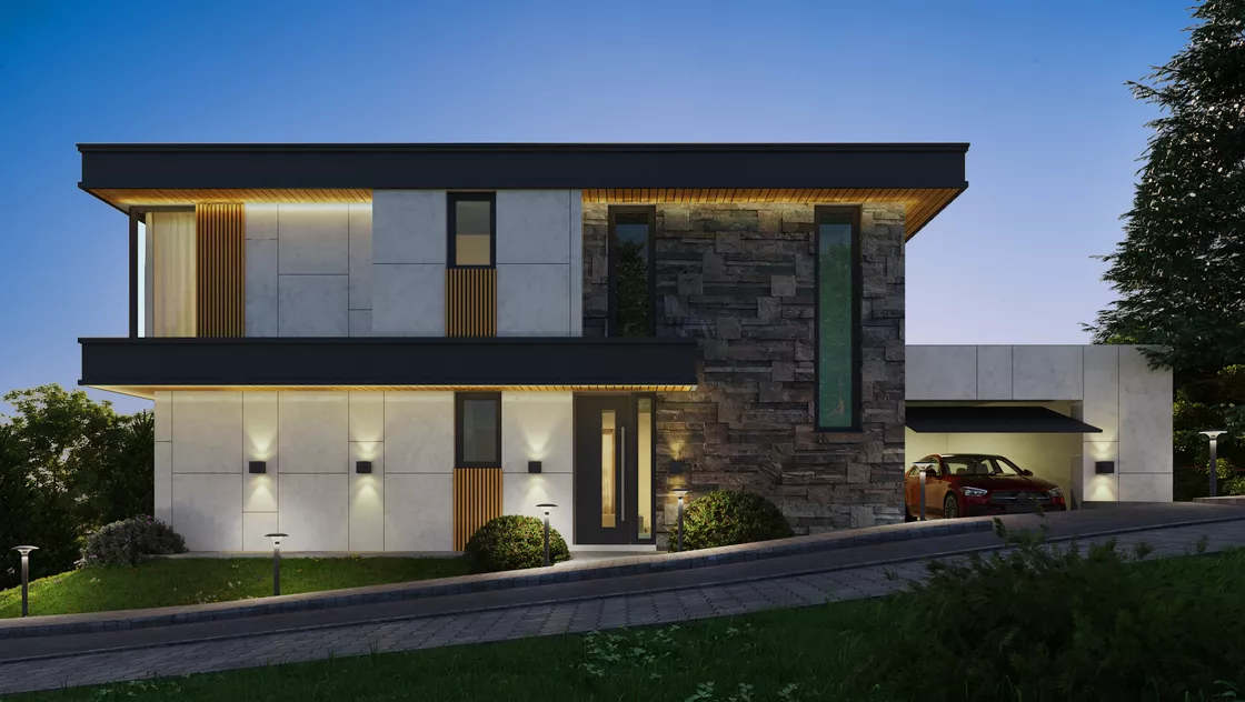 Проект на къща в с. Желява