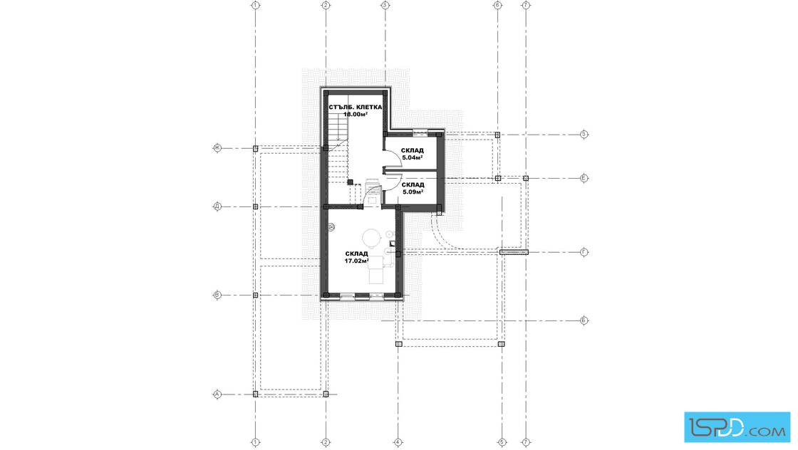 План на подземен етаж