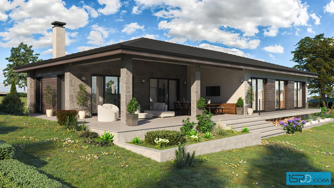 Проект на къща в с. Аврен