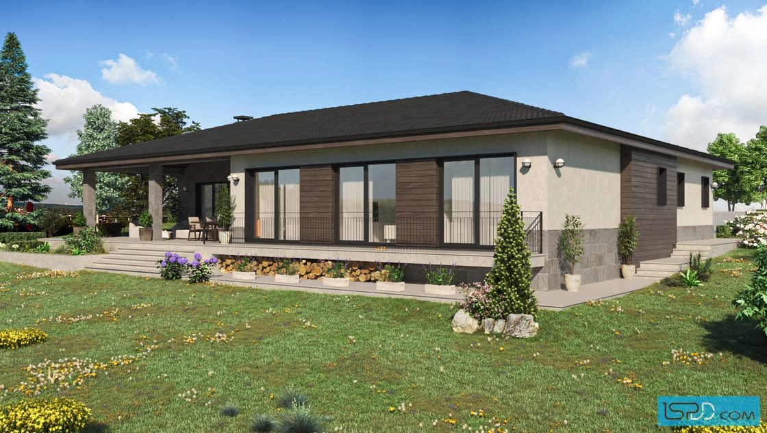 Проект на къща в с. Аврен