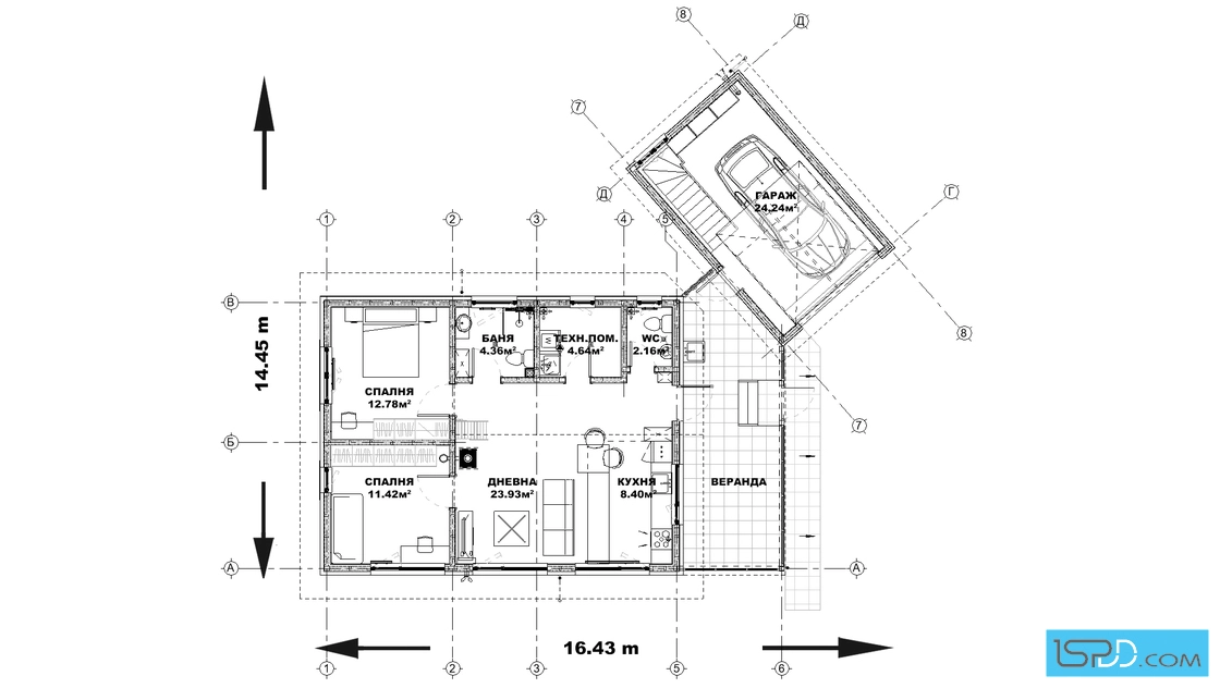 План на първи етаж