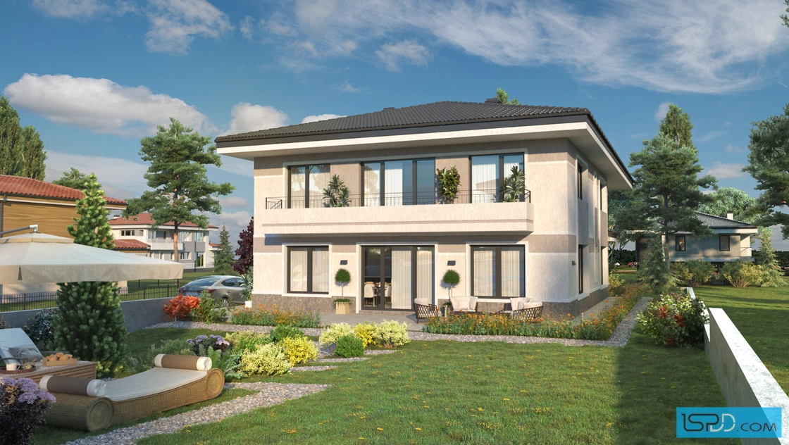 Проект на къща в гр. Добрич