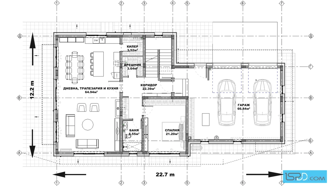 План на първи етаж