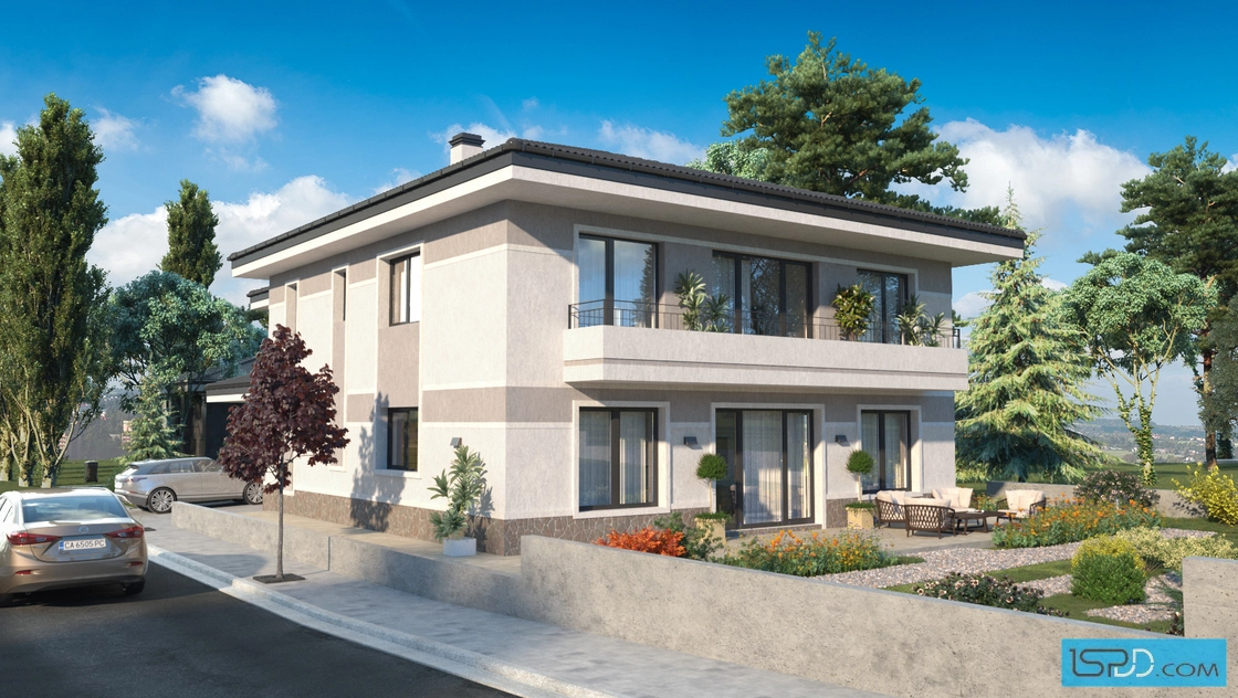 Проект на къща в гр. Добрич