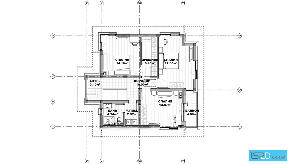 План на втори етаж