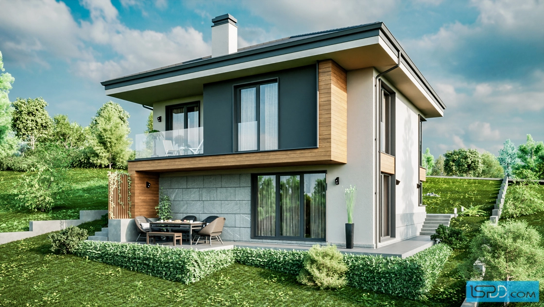 Проект на къща в гр. София