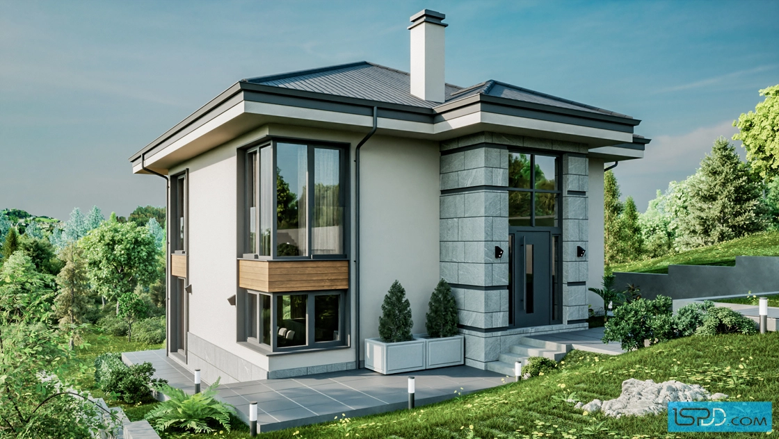 Проект на къща в гр. София