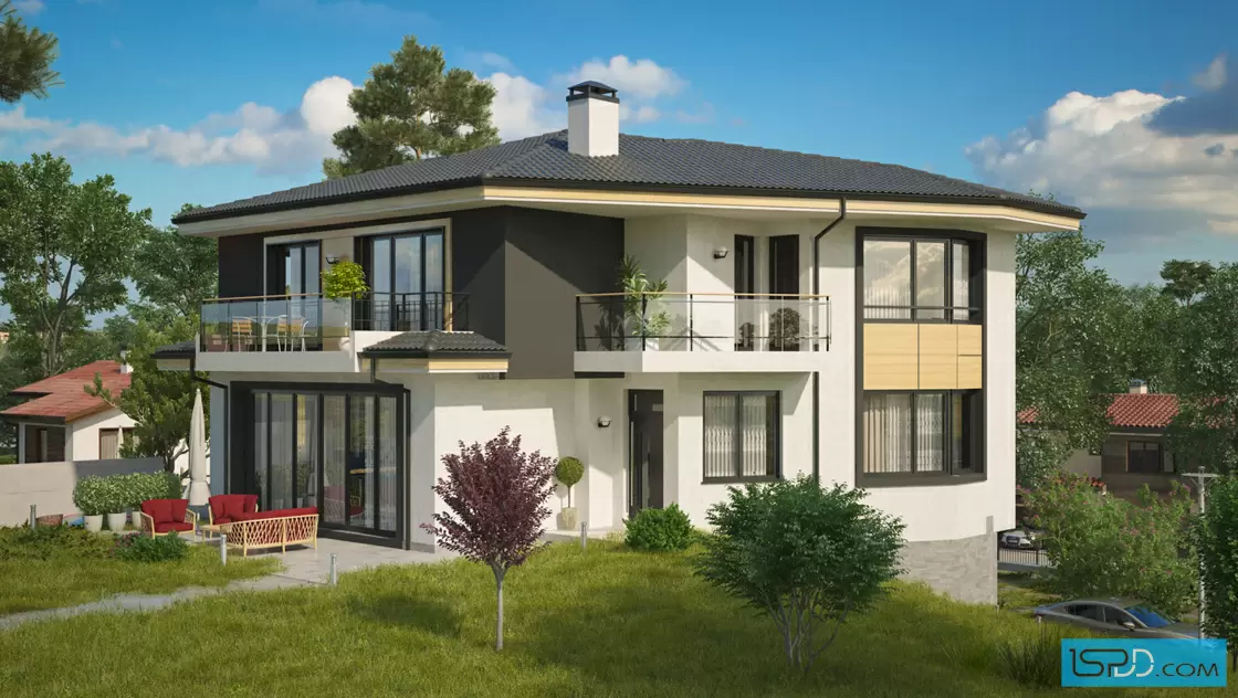 Проект на къща в гр. София