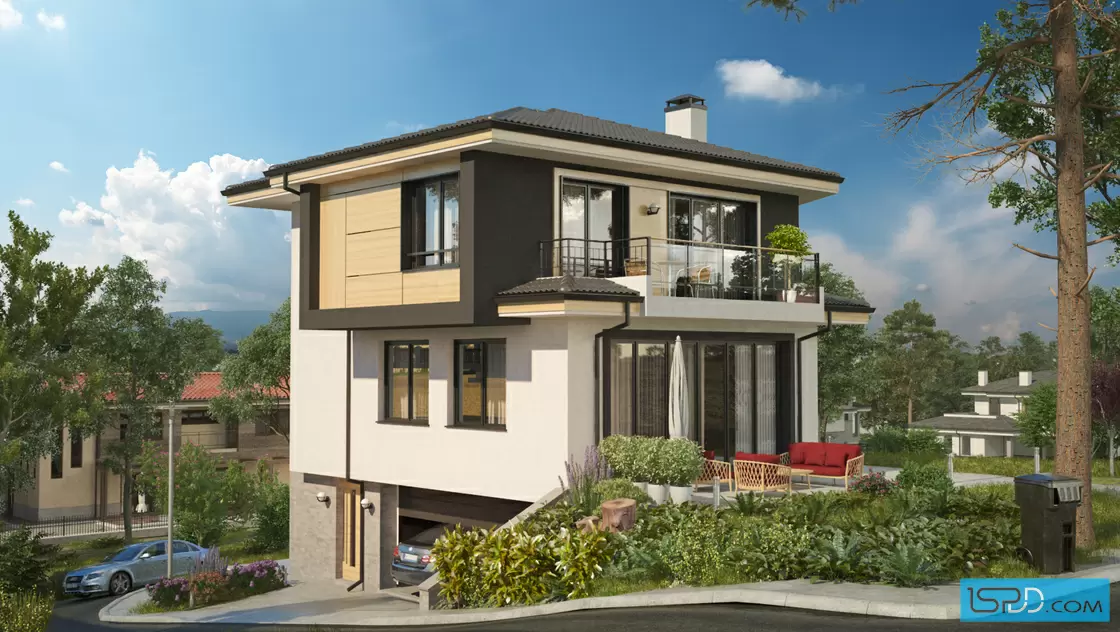 Проект на къща в гр. София