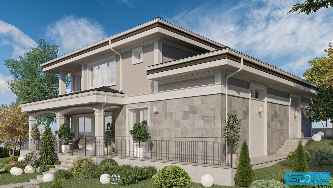 Проект на къща в с. Малка Верея