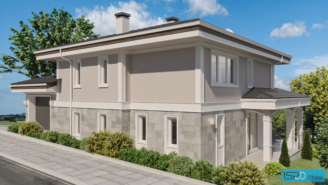 Проект на къща в с. Малка Верея