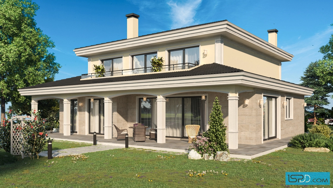 Проект на къща в с. Мрамор