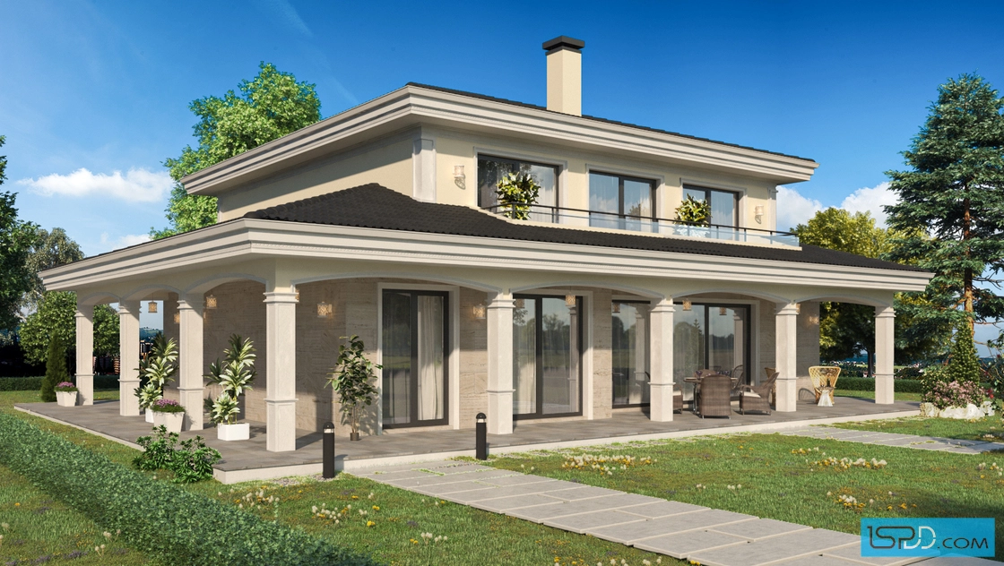 Проект на къща в с. Мрамор