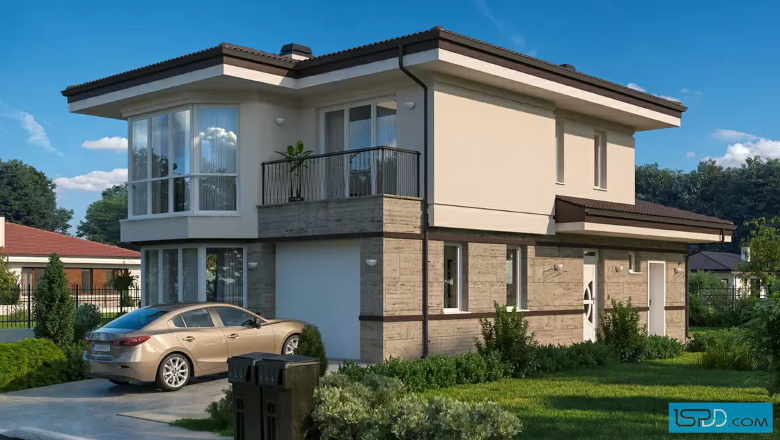 Проект на къща в с. Орешак