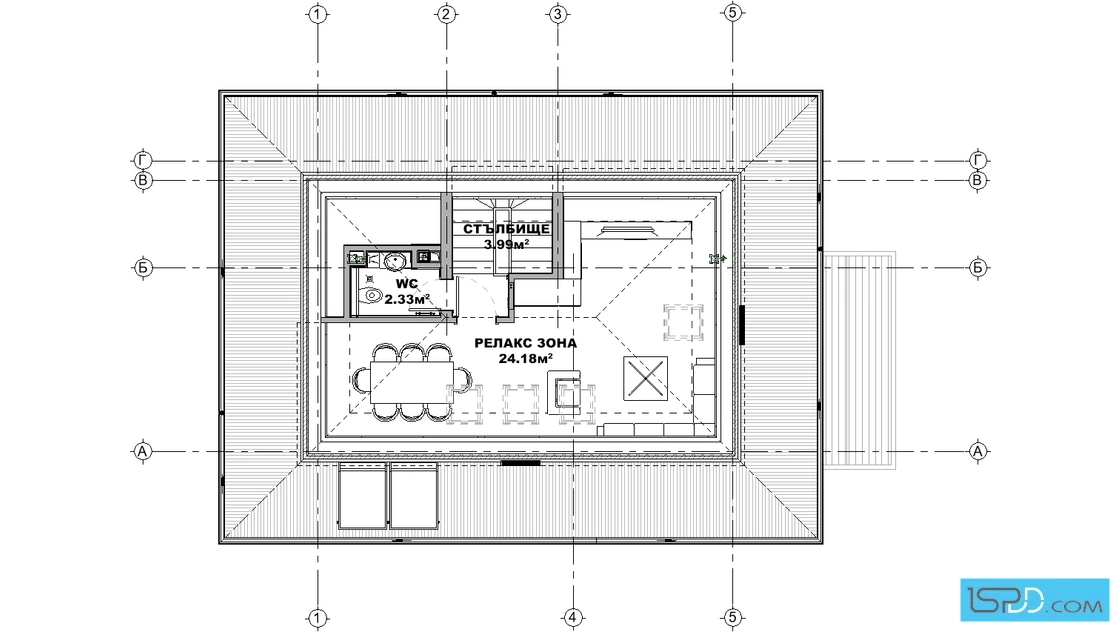 План на трети етаж