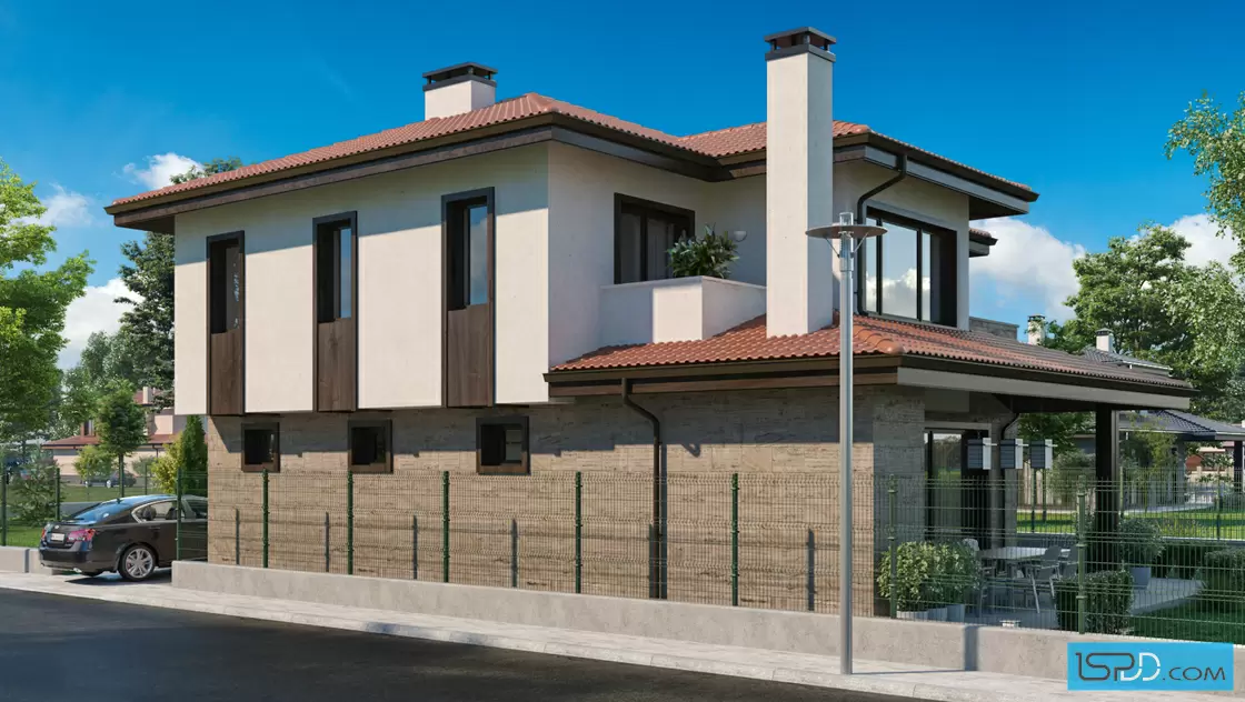 Проект на къща в гр. Пловдив