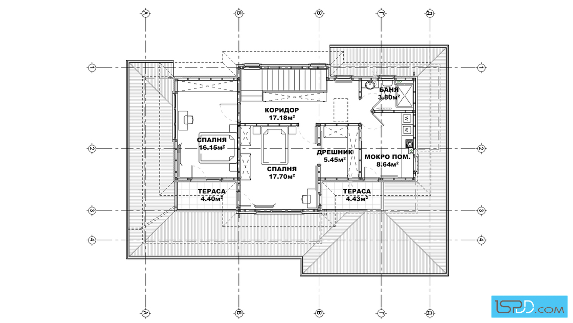 План на втори етаж