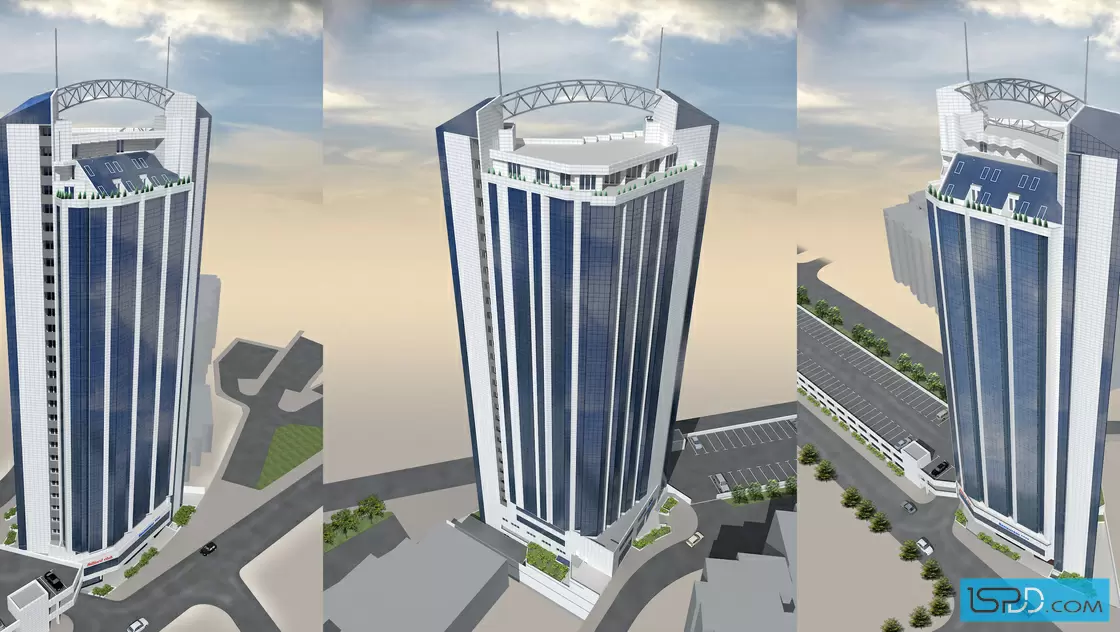 Високоетажна многофункционална сграда