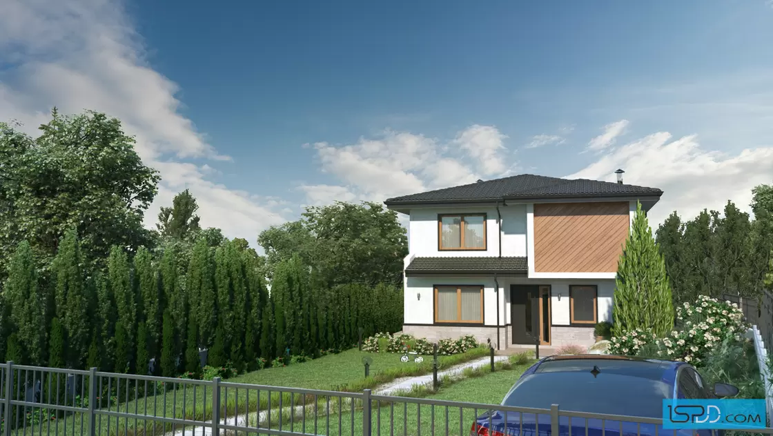 Проект на къща в с. Алино