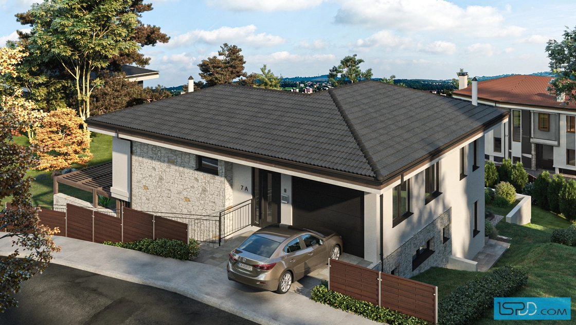 Проект на къща в гр. Банкя