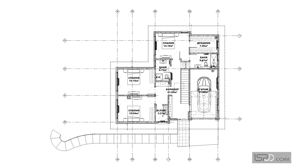 План на втори етаж