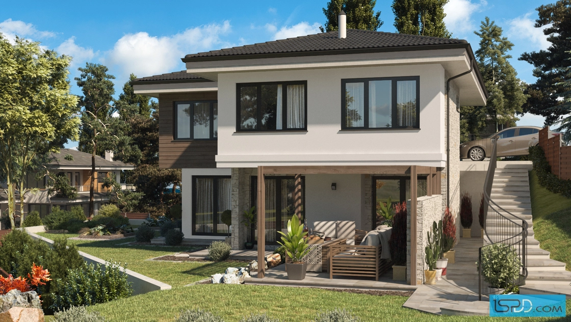 Проект на къща в гр. Банкя