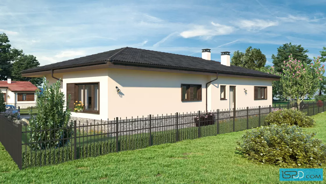 Проект на къща в с. Долна Диканя