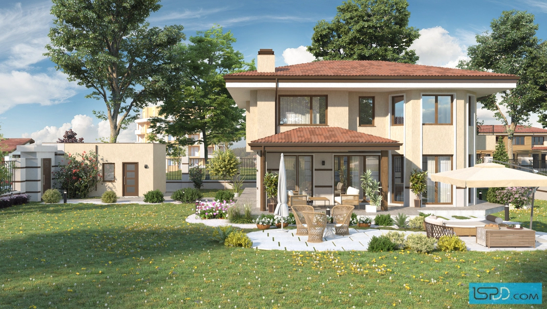 Проект на къща в гр. Хисаря