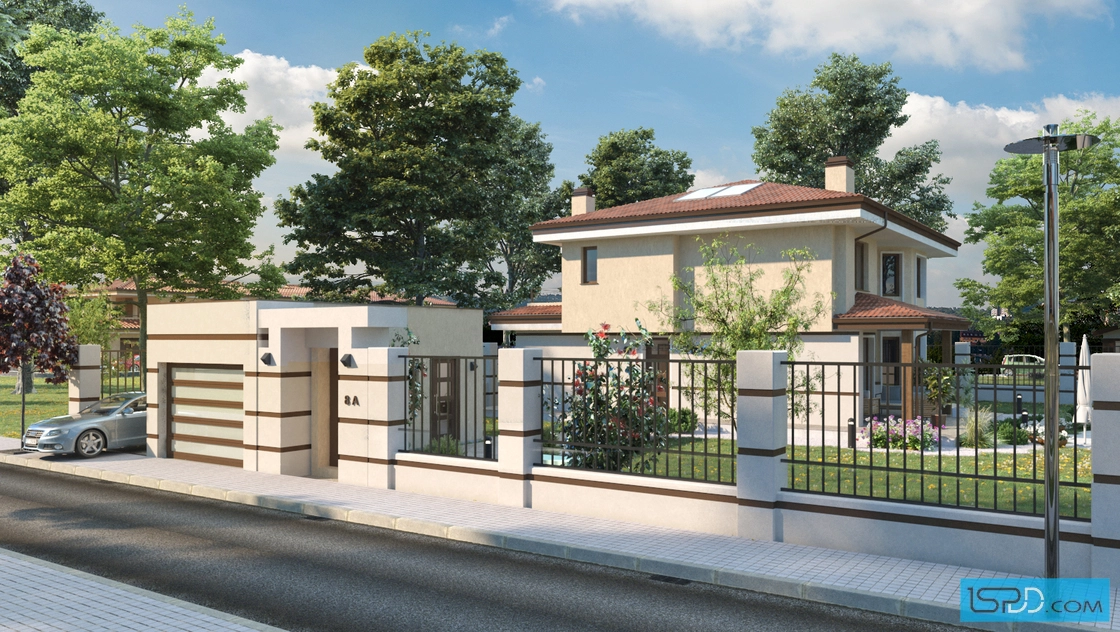 Проект на къща в гр. Хисаря