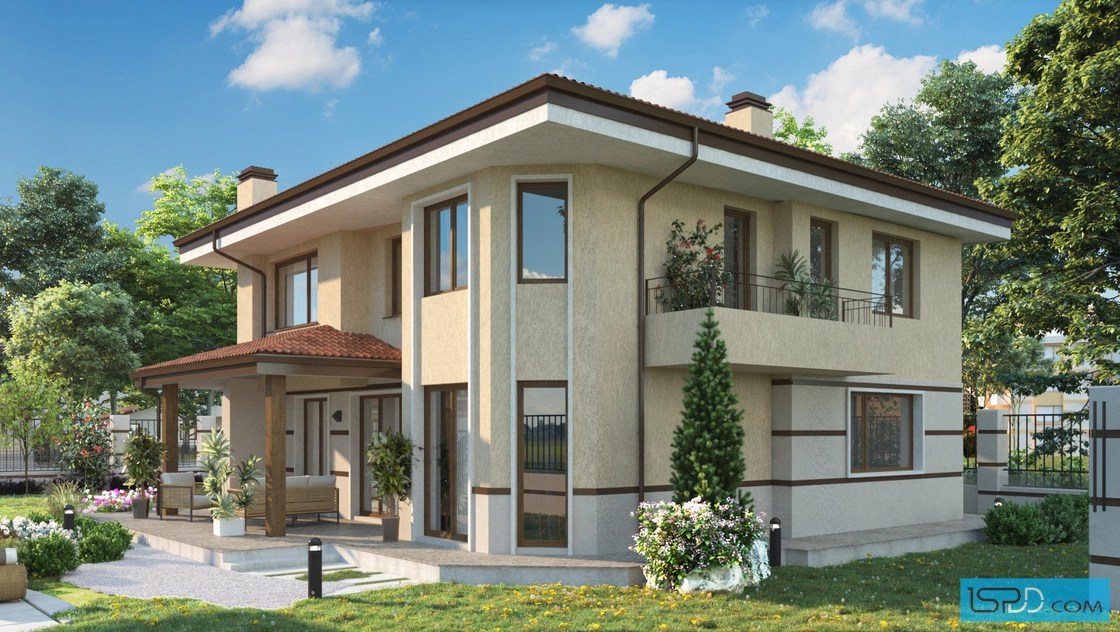 Проект на къща в гр. Хисаря