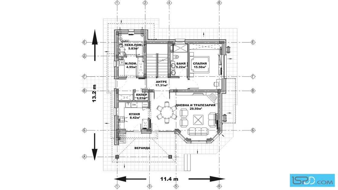 План на първи етаж