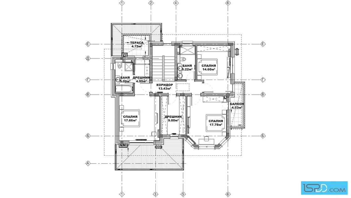 План на втори етаж