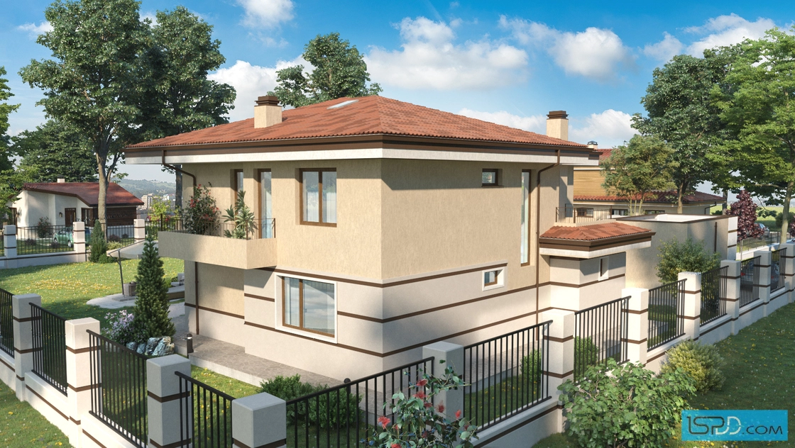 Проект на къща в гр. Хисаря