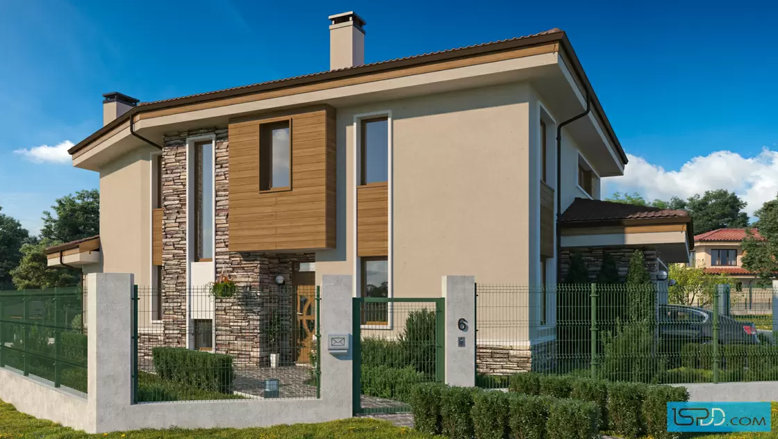 Проект на къща в кв. Иваняне, гр. Банкя