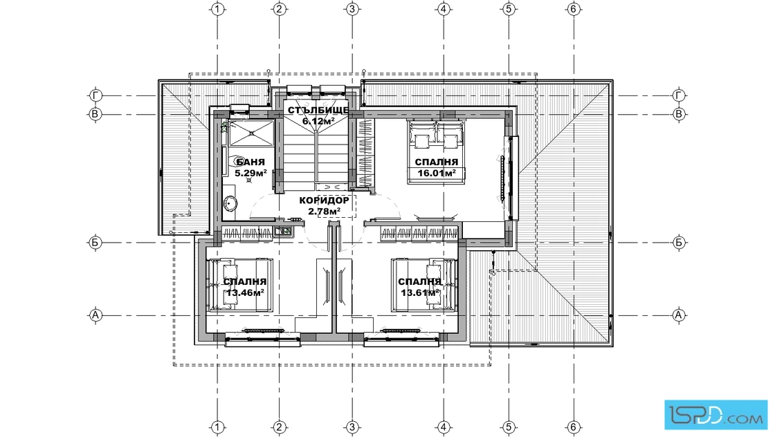 План на втори етаж