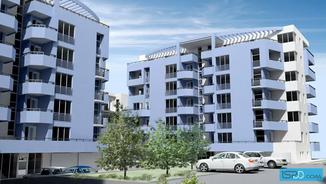 Жилищна група с търговски център