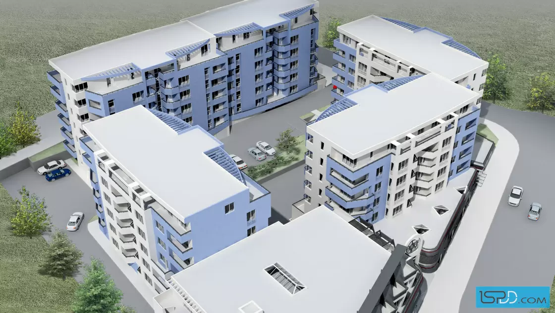 Жилищна група с търговски център