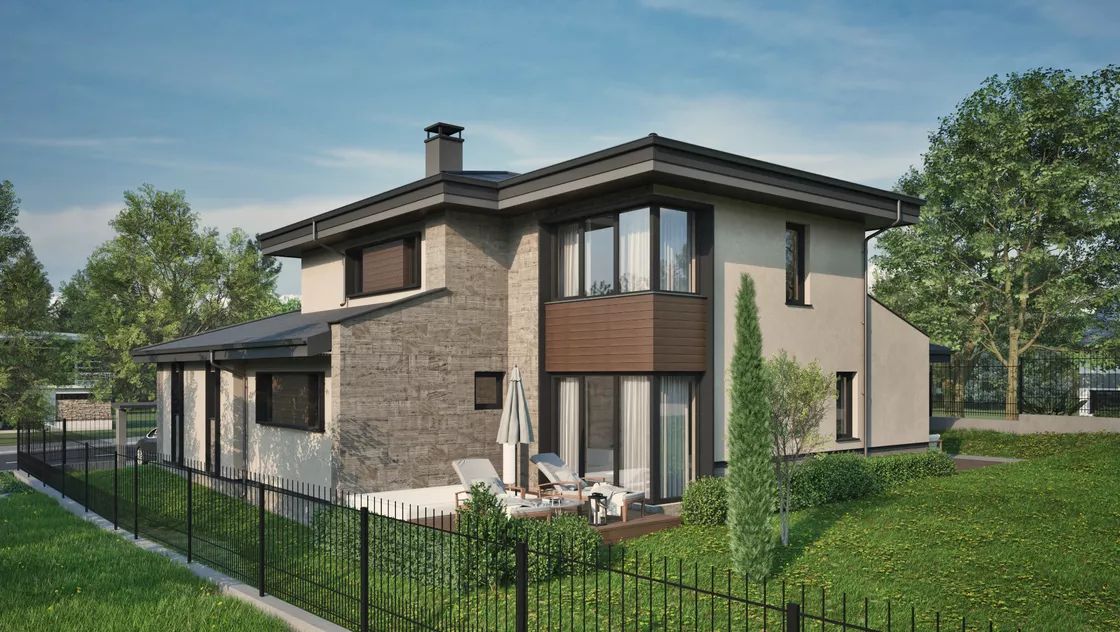 Проект на къща в с. Балабанско