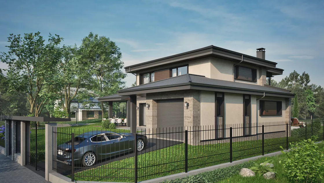 Проект на къща в с. Балабанско