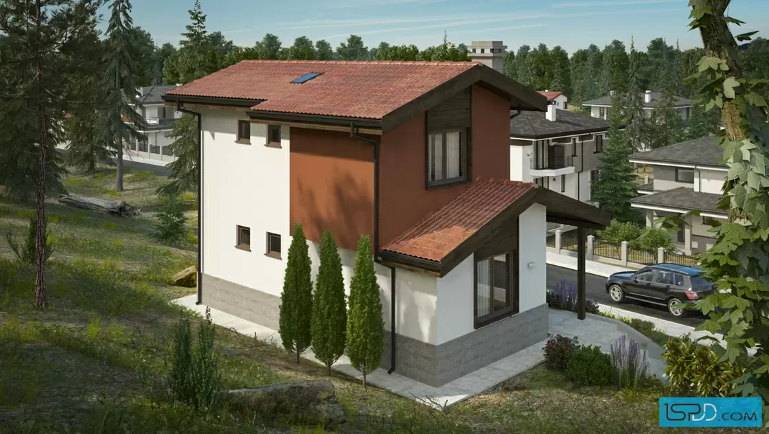 Проект на къща в гр. Банкя