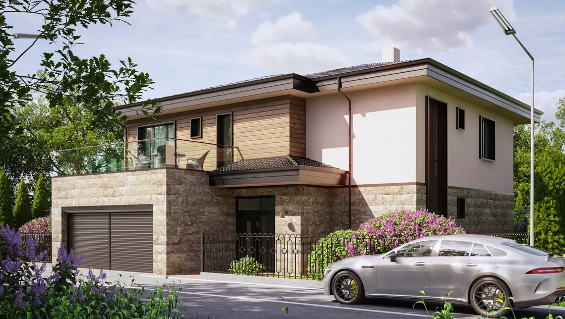 Проект на къща в гр. Банкя