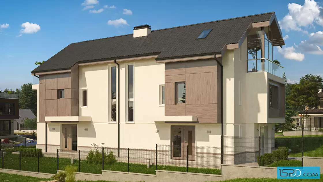 Двуфамилна къща в с. Нови хан