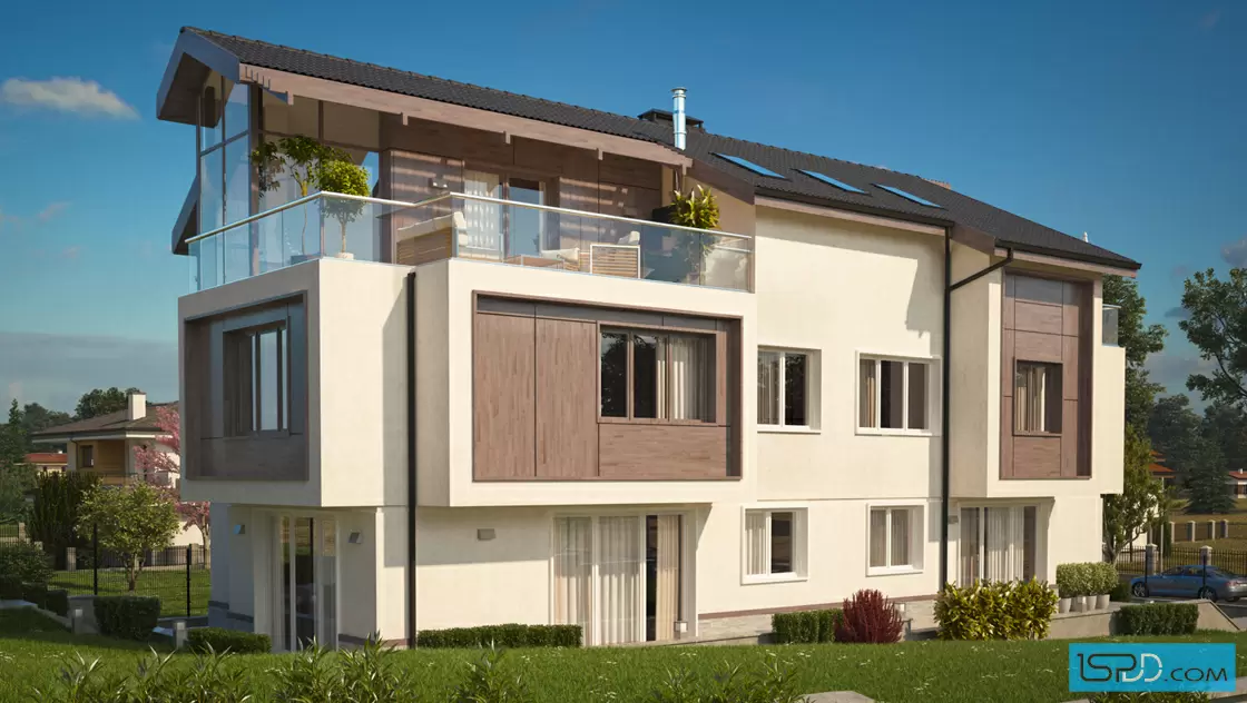 Двуфамилна къща в с. Нови хан