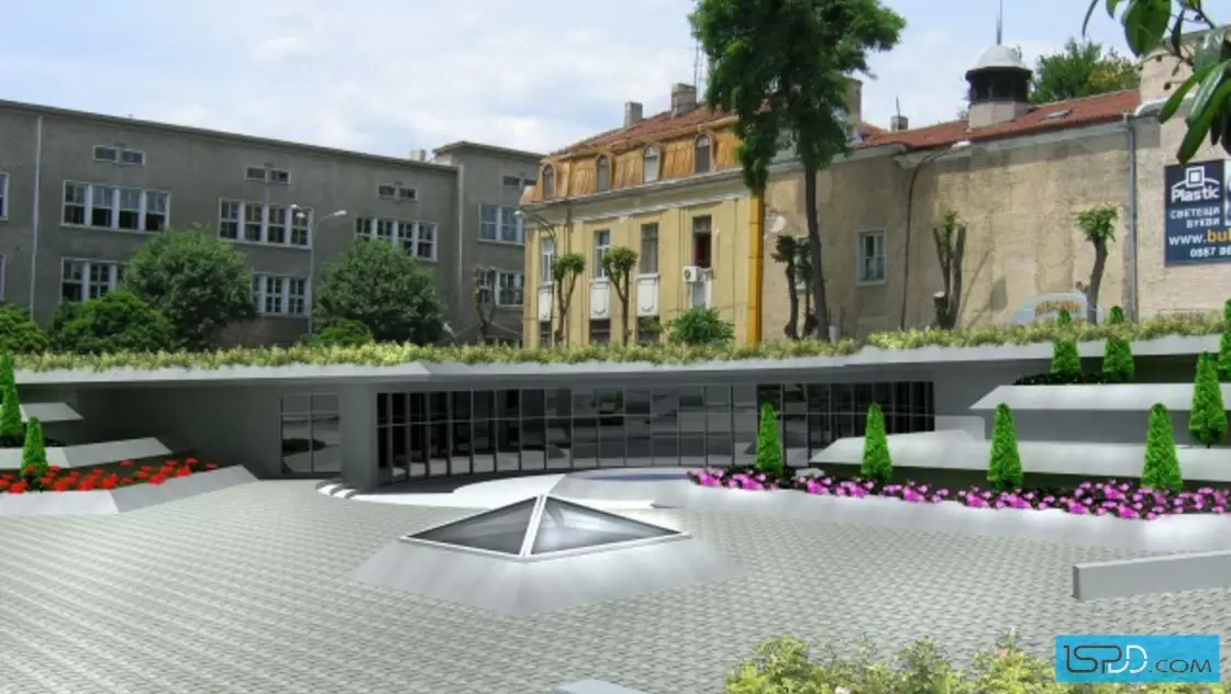 Подземен паркинг и площадно пространство