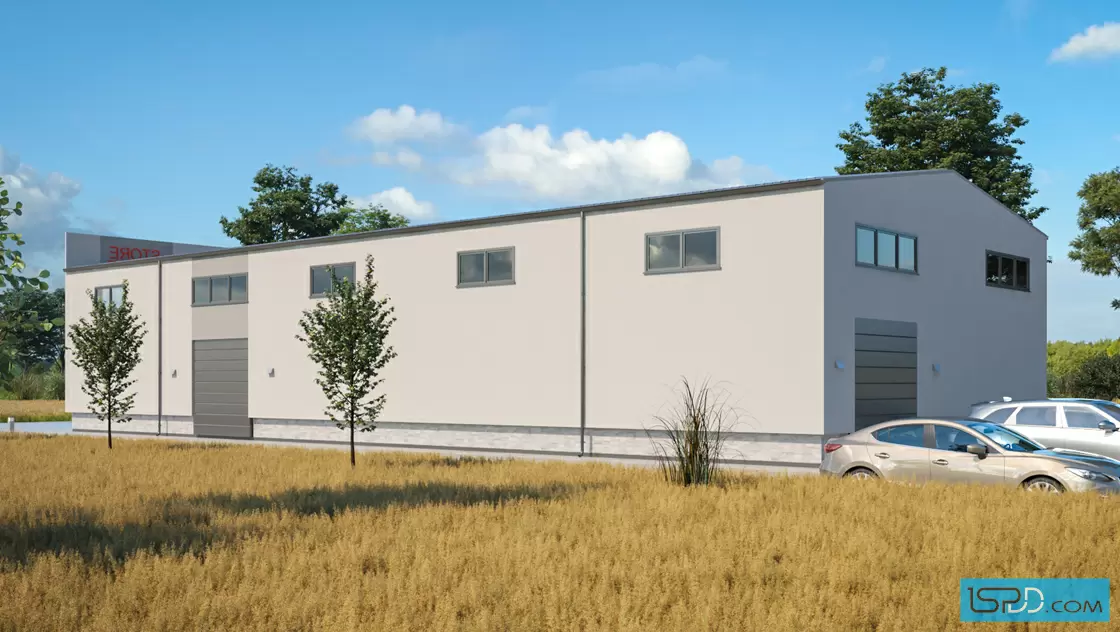 Складова база с офиси