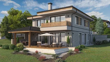 Проект на къща в с. Градец