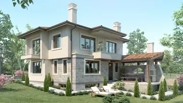 Готов проект на къща D09
